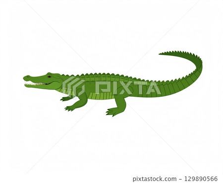 鱷魚圖 129890566