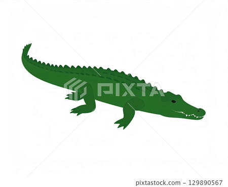 鱷魚圖 129890567