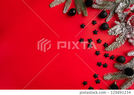 Christmas and Happy New background Christmas and Happy New background 129891234