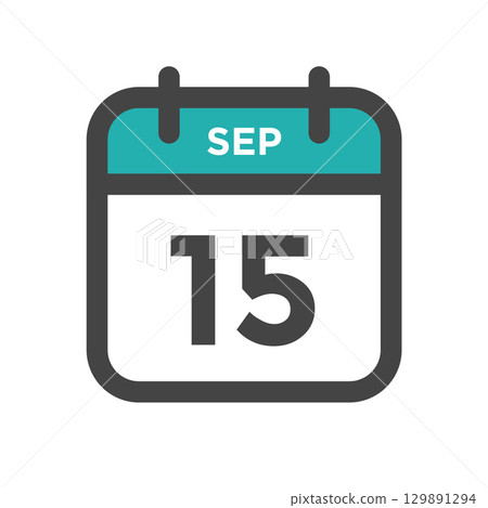 September 15 Calendar Day or Calender Date for Deadlines or Appointment September 15 Calendar Day or Calender Date for Deadlines or Appointment 129891294