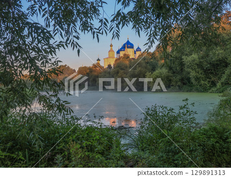 Bogolyubsky Monastery in the evening. 129891313