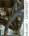 Scenery under the viaduct 129891687