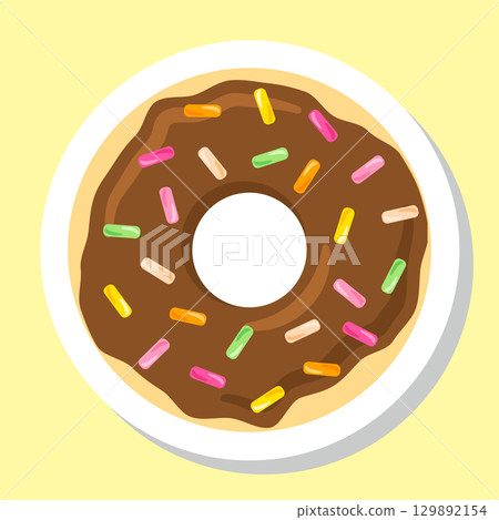 甜甜圈貼紙 129892154