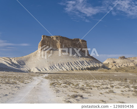 Landscape of Bozzhira, Mangistau Province, Kazakhstan 129893436