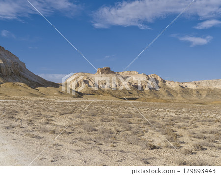 Bozzhira Landscape - Ustyurt Plateau, Kazakhstan 129893443
