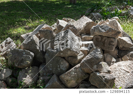 The Glory of Ancient Maya Civilization – Uxmal Ruins 129894115