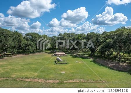 The Glory of Ancient Maya Civilization – Uxmal Ruins The Glory of Ancient Maya Civilization – Uxmal Ruins 129894128