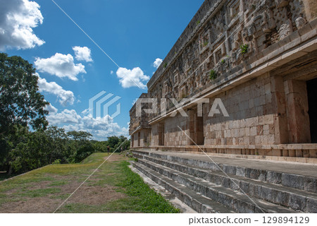 The Glory of Ancient Maya Civilization – Uxmal Ruins The Glory of Ancient Maya Civilization – Uxmal Ruins 129894129
