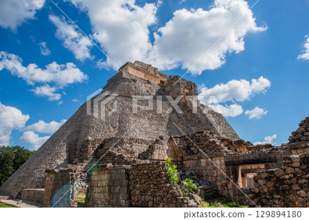 The Glory of Ancient Maya Civilization – Uxmal Ruins The Glory of Ancient Maya Civilization – Uxmal Ruins 129894180