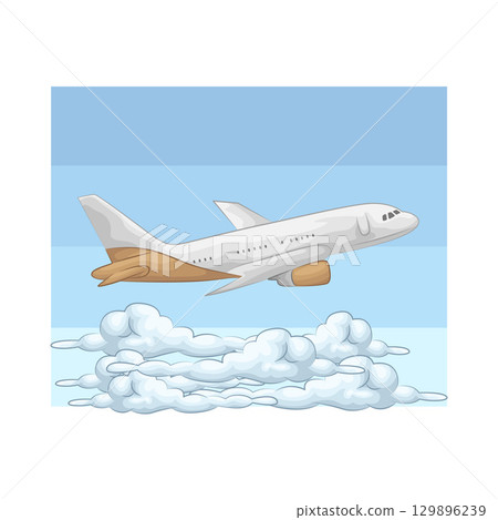 Illustration of Plane  129896239