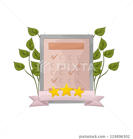 Illustration of Task Check Illustration of Task Check 129896302