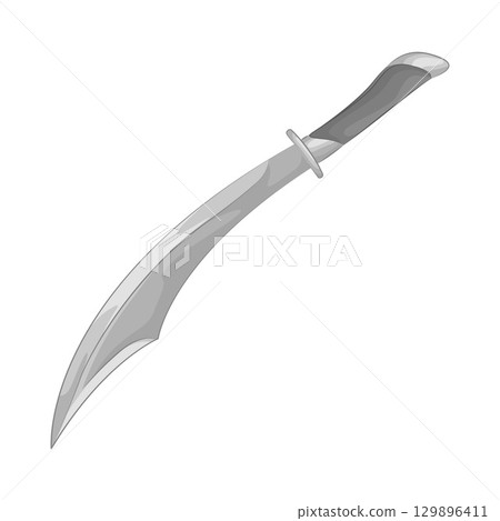 Illustration of Sword 129896411