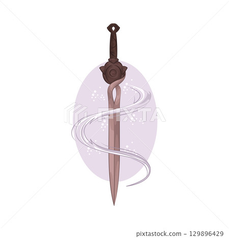 Illustration of Sword Illustration of Sword 129896429