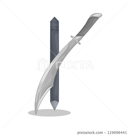 Illustration of Sword Illustration of Sword 129896441