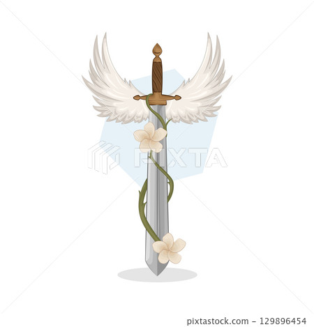 Illustration of Winged Sword 129896454