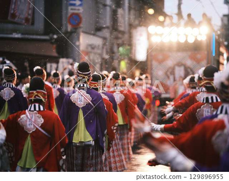 Yosakoi Festival in Obiyamachi 129896955