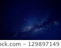 The Summer Triangle and the Milky Way starry sky 129897149