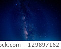 Summer night sky with the Milky Way 129897162