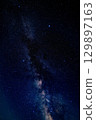 The Summer Triangle and the Milky Way starry sky 129897163