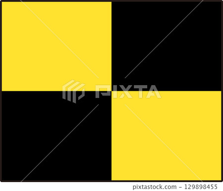 International Signal Flag Letter Flag L Lima Fintech Code 129898455