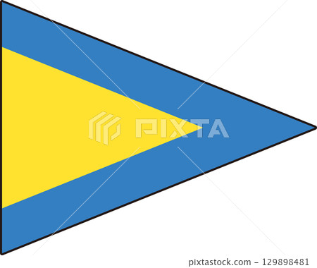 International Signal Flag "First Representative Flag" - Ship and Navigation Signals International Signal Flag "First Representative Flag" - Ship and Navigation Signals 129898481