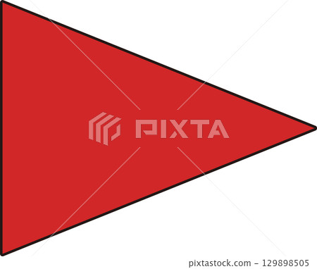 NATO Signal Flag "Speed" - Nautical Signals 129898505