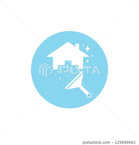 Cleaning logo and symbol ilustration vector template 129899062