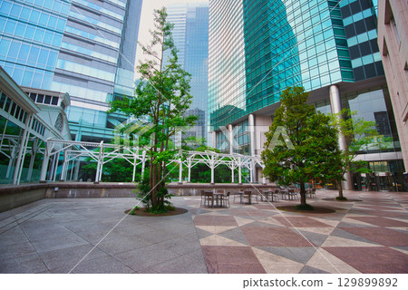 Shiodome Mega Complex Shiosite Skyscrapers Shiodome Mega Complex Shiosite Skyscrapers 129899892