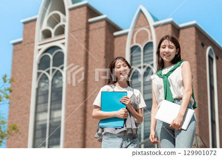 女大學生，校園生活，藍天 129901072