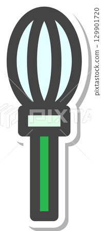 貼紙、家用電器、單一圖示、攪拌器 129901720