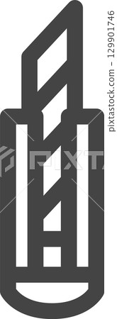 線描學校工具相關單圖示：切割機 129901746