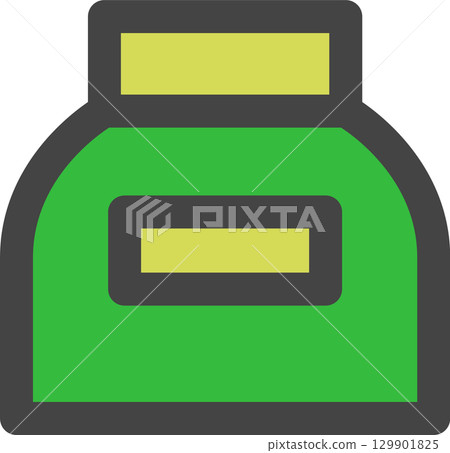 彩色學習用品相關單一圖示膠水 129901825