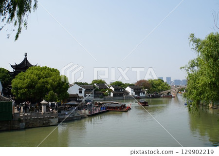 蘇州市, 山塘街, 中國 蘇州市, 山塘街, 中國 129902219
