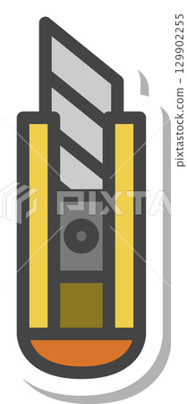 Sticker tool related single icon cutter 129902255
