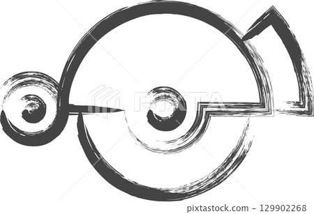 Single icon for writing tools: Tip saw 129902268