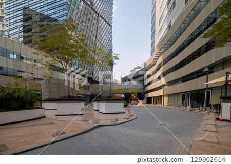Modern Skyscrapers in KAFD, Riyadh. Modern Skyscrapers in KAFD, Riyadh. 129902614