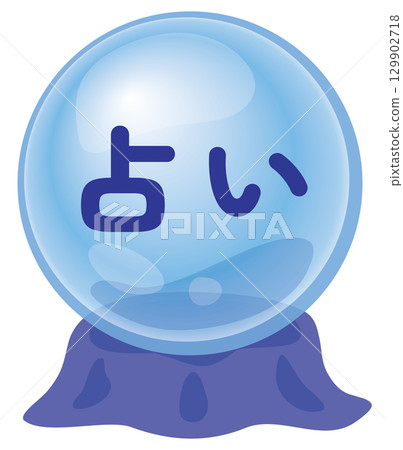 Fortune telling icon 129902718