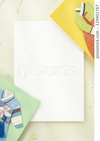 Traditional Korean couple hanbok and mockup Traditional Korean couple hanbok and mockup 129902767