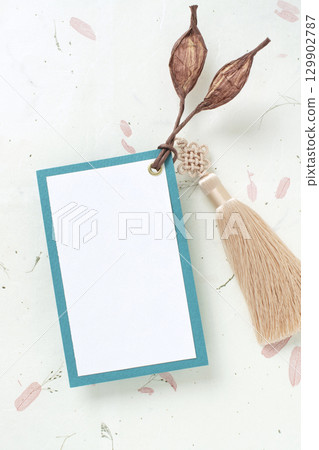 Korean traditional holiday, Chuseok, Lunar New Year business card mockup Korean traditional holiday, Chuseok, Lunar New Year business card mockup 129902787