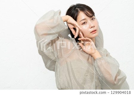 紫外線護理、紫外線、美容形象 129904018