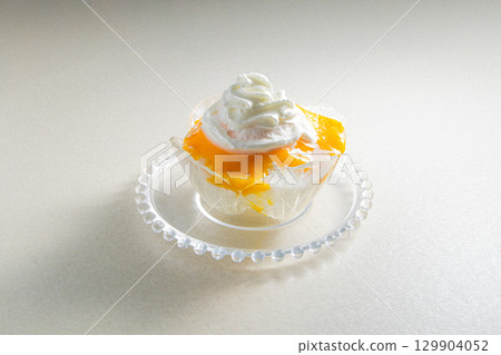 台灣芒果醬刨冰 台灣芒果醬刨冰 129904052