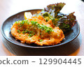Chicken Nanban with grated daikon radish and ponzu sauce 129904445