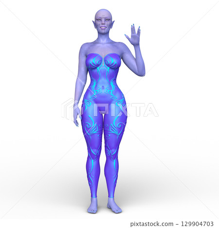 Female alien 129904703