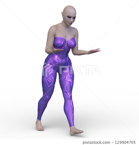 Female alien 129904705