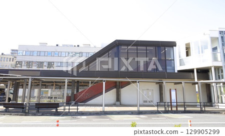 The station building seen from the south exit of Yotsukaido Station on the JR Sobu Line 129905299