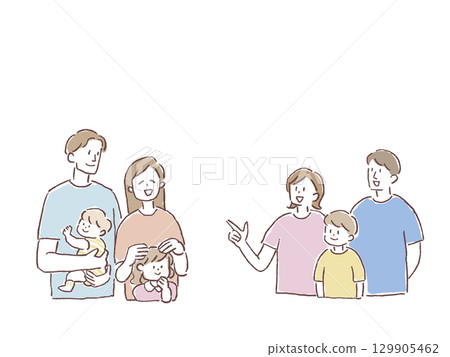 兩個家庭，家庭套裝 129905462