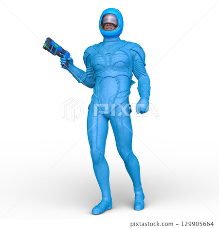 Cyber warrior 129905664