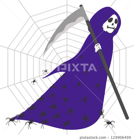 Halloween_Reaper and Spider 129906499