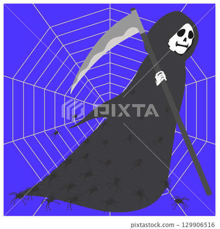 Halloween_Reaper and Spider Halloween_Reaper and Spider 129906516