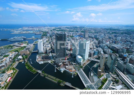 Minato Mirai從地標塔看見 129906995